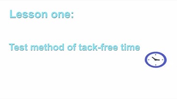 Test Method of Tack-free Time #Silicone Sealant#sealant