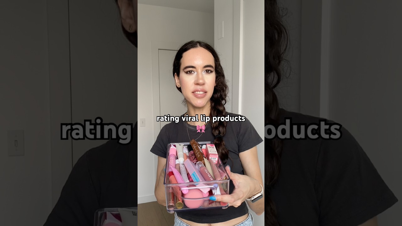 rating lip products #makeupreview #lipgloss #makeuplover #shorts #beautyproducts #makeupshorts #haul