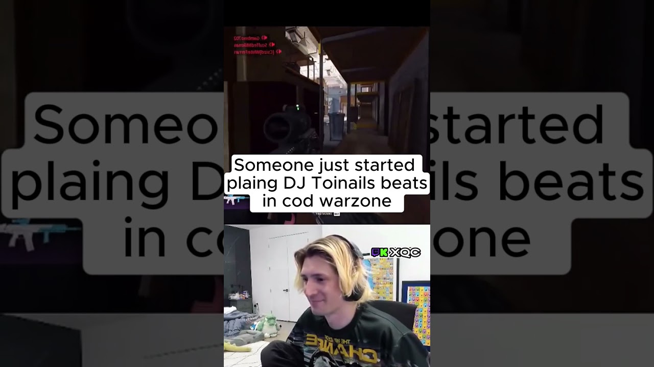 someone played DJ TOENAILS beats in cod warzone  