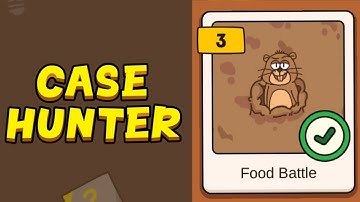 Case Hunter - Can you solve it? - Level 3 (Food Battle)