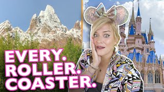 Disney World Challenge: Riding & Ranking ALL Of The Roller Coasters To Find The BEST ONE