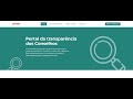 PROSAS | Apresentação: Portal da Transparência dos Conselhos