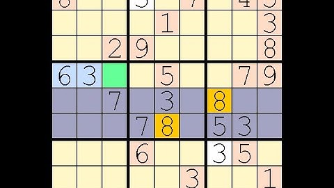 How to Solve New York Times Sudoku Hard  October 2, 2023