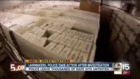 Thousands of Rape Kits untested