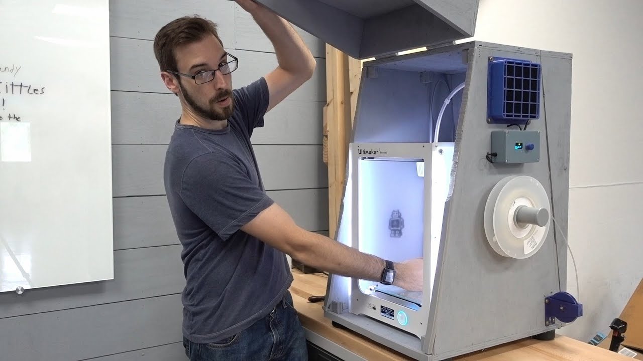3D Printer Enclosure (Part 2) - YouTube