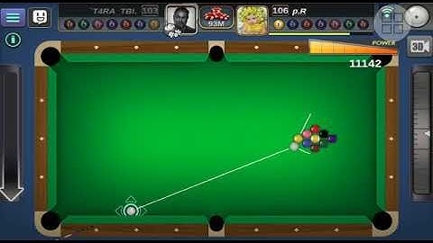 No cheating  winner  again 93M  3d pool ball