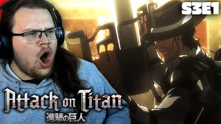 KENNY THE RIPPER ARRIVES!!! | Attack on Titan 3x01 REACTION!