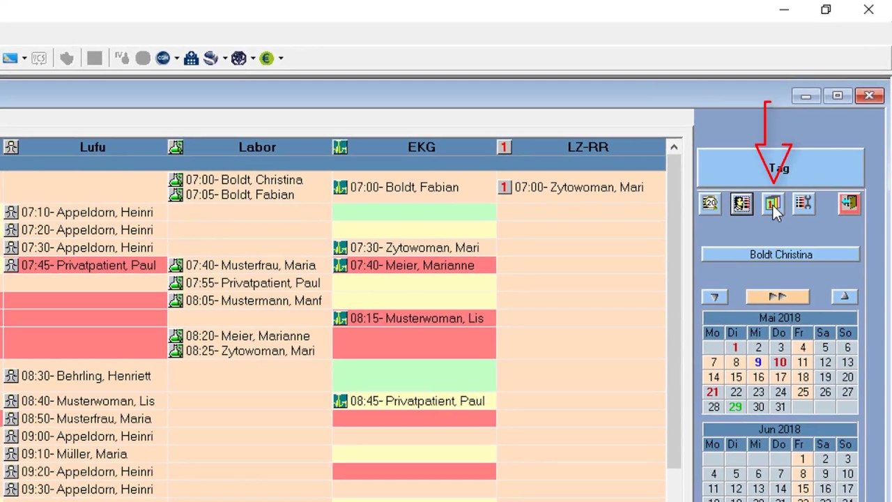 New Update CGM TURBOMED - der Terminkalender