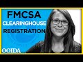 Signing up for FMCSA's Drug and Alcohol Clearinghouse