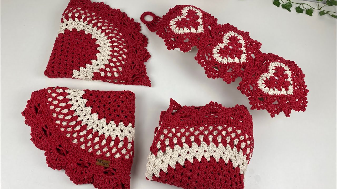 Me surpreendi com esse jogo de banheiro, gastou muito pouco material para as 5 Peças