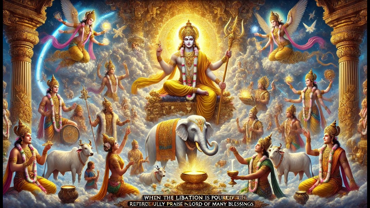 Rigveda | Mandala 1 | Sukta 5 | Mantra 2 | Indra | The Lord of Many ...
