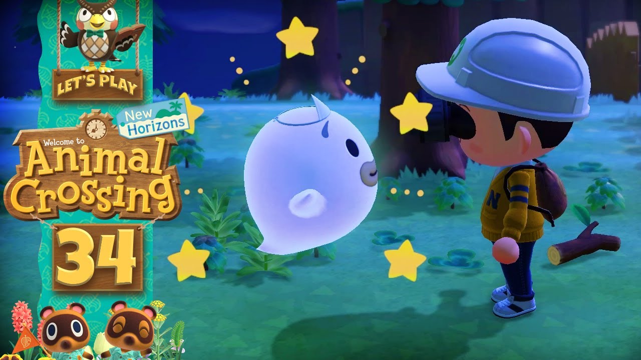 WE FOUND A GHOST! & UPDATE ANNOUNCED | Animal Crossing: New Horizons