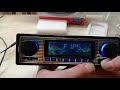 Retro Radio MP3 Player Stereo USB AUX - unboxing