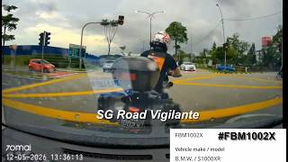 12may2026 aeon mall bukit indah johor #FBX1002X bmw s1000xr got hit behind and ran 12may2026 aeon mall bukit indah johor #FBX1002X bmw s1000xr got hit behind and ran