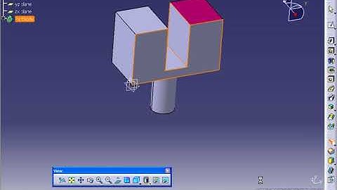 62 Tritangent Fillet || CATIA V5 Tutorial