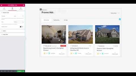 Ads, Theme Shortcodes - Lisfinity