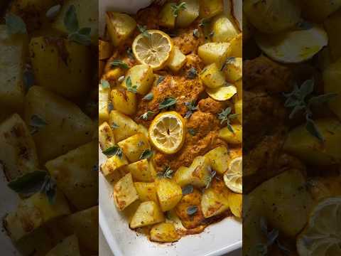 صينية الدجاج مع البطاطا بالفرن وصفات صحية وصفات دايت  