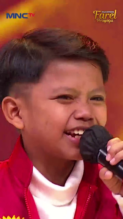 Farel Prayoga -  Full Senyum Sayang - Kilau Konser Farel Prayoga #shorts