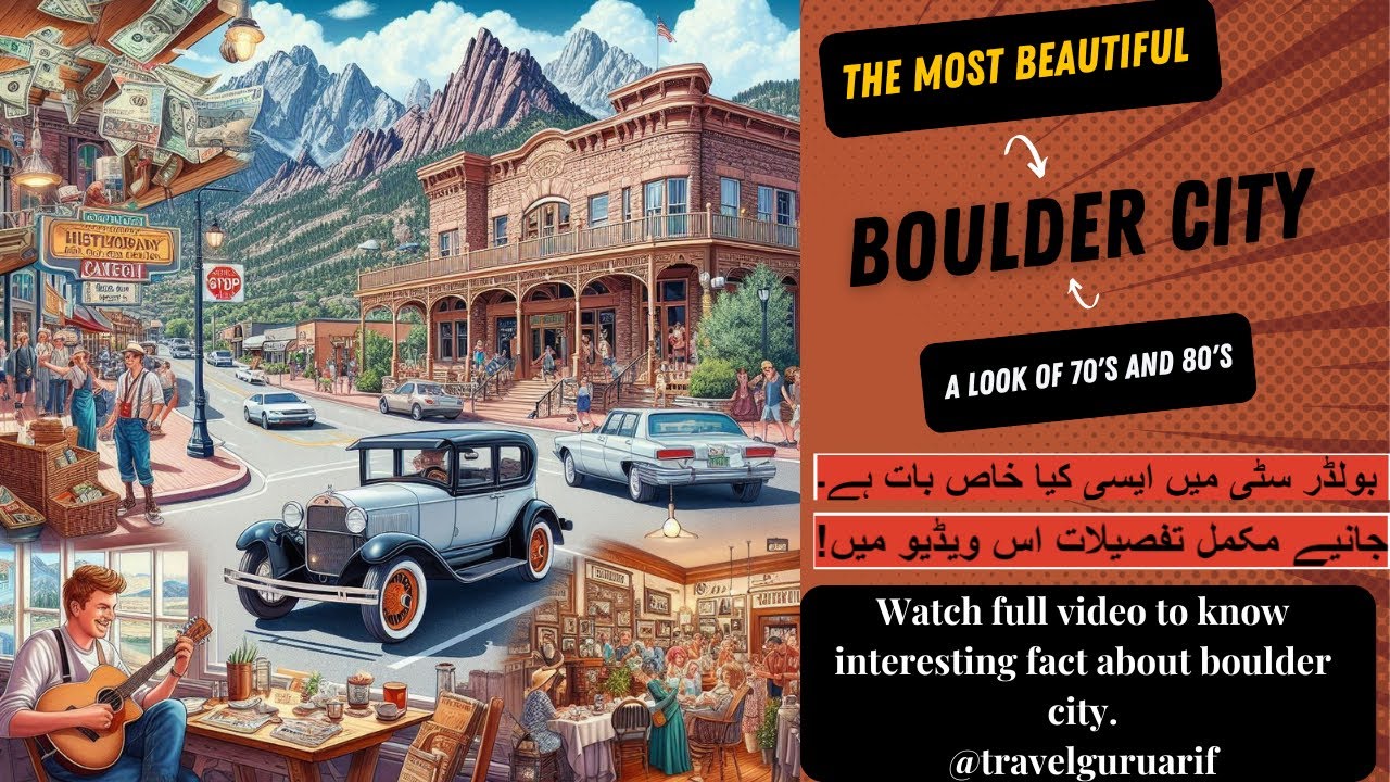 Boulder city complete guide !Beautiful Boulder city !Complete guide.