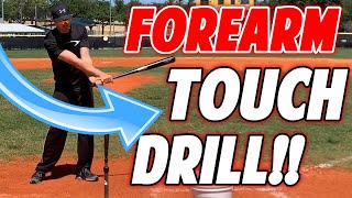Forearm Touch Drill | Baseball Hitting Drills (Pro Speed Baseball)