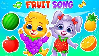 Fruit Song for Children | Learn Fruits Names for Kids | Educational Videos For Toddlers