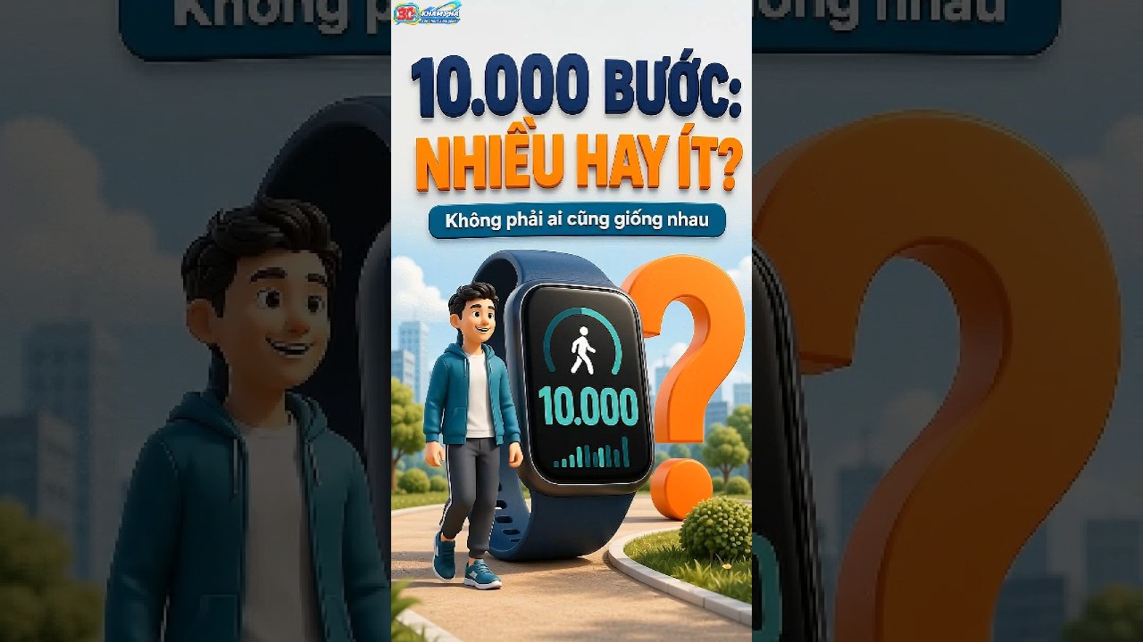 10.000 bước mỗi ngày có thật sự bắt buộc để khỏe hơn?