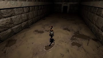 Tomb Raider 1996 Look in Unity