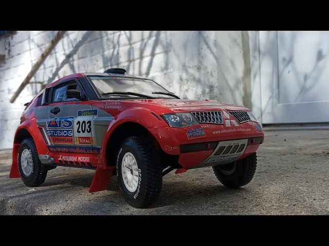 Solido 1/18 Mitsubishi Pajero Evolution 2005 Rouge – Paris-Dakar, Neuf