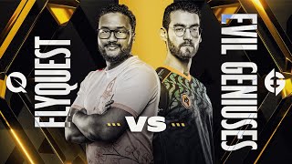 FLY vs. EG - Playoffs Day 2 | LCS Spring Split | FlyQuest vs. Evil Geniuses | Game 3 (2022)