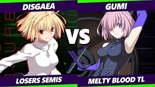 F@X 473 Losers Semis - Disgaea (Arcueid) Vs. GUMI (Mash) Melty Blood: Type Lumina