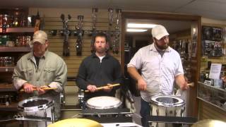 Cullen Triner, Jason Seich and Nick Kopko play Drummer's Farewell by H.E. Firestone