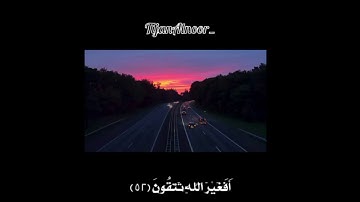 آيات من القرآن || ومابِكم من نعمة فمن الله ..