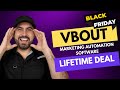 Vbout black friday lifetime deal on appsumo  allinone marketing tool