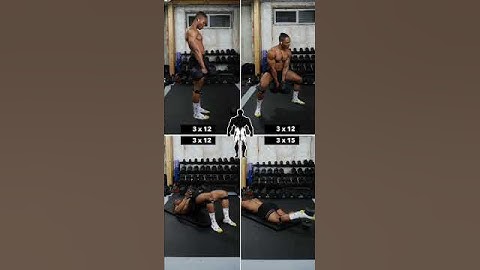 Build Strong Glutes With This Dumbbell Routine! 🦾💯 #glutes