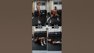 Build Strong Glutes With This Dumbbell Routine! 🦾💯 #glutes