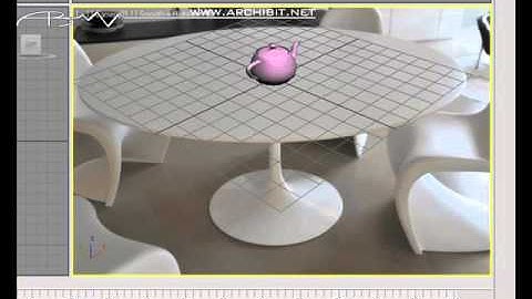 3DS MAX es 18 Matte Shadow! Un aiuto per i nostri  fotomontaggi www archibit net