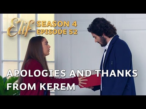 Kerem'den Reyhan'a teşekkür ve özür! | Elif 612. Bölüm (English and Spanish Subtitles)