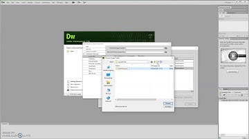 Dreamweaver 01: Websites in dreamweaver aanmaken/toevoegen.