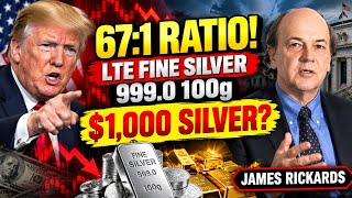 67:1 GOLD-TO-SILVER RATIO: IS $1,000 SILVER THE NEXT BIG TARGET | JAMES RICKARDS