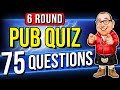 Pub Quiz: 6 Rounds of Trivia and General Knowledge Questions