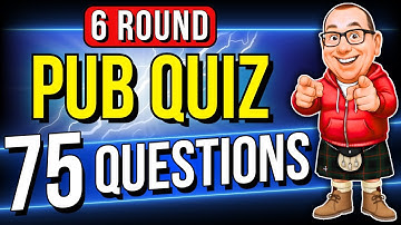 Pub Quiz | 6 Rounds of Trivia & General Knowledge Quiz Questions!