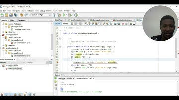 how to to do with  if - else condition  by using net beans, for java beginners