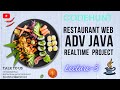 Lec3 restaurant web application project in advanced java  contact module part1