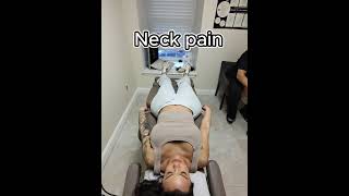 Neck adjustments can help with neck pain and can help decompress the spine.