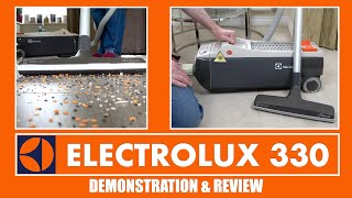 1974 Electrolux 330 Cylinder Vacuum Cleaner Review & Demonstration