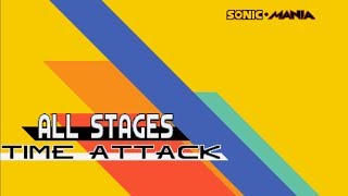 Sonic Mania Plus Speedrun All Time Attack Stages (Sonic) segmented