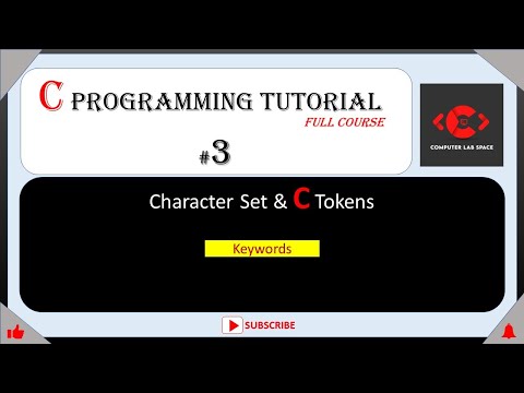 #3 C Tokens - Keywords|| C Programming for beginners || C Programming Full Course || C Tutorial
