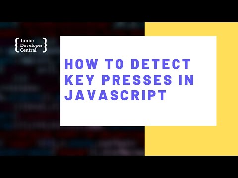 How To Detect Key Presses In JavaScript