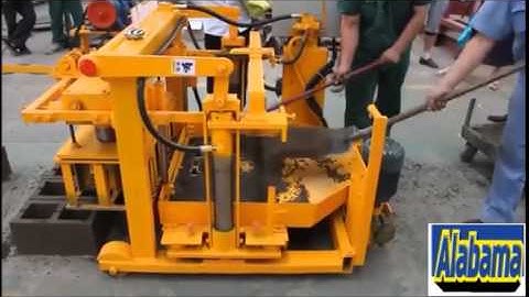 QT40-3A Egg Layer Mobile Block Machine