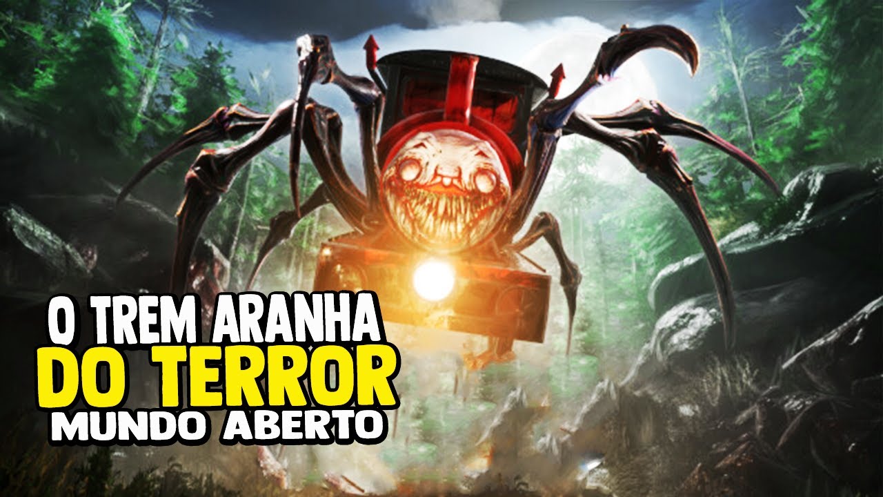 Um Trem Aranha Do Mal😨🥶 #medo #aranha #trem #terror #jogo
